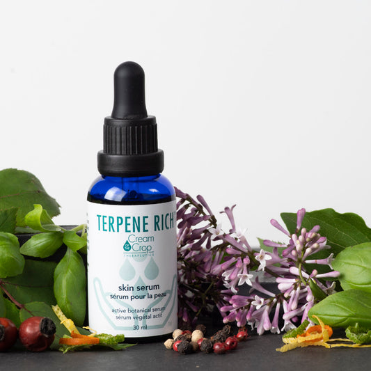 Terpene Rich™ Skin Serum –  Pro-Aging Botanical Skincare for Face, Scalp & Hair (30ml)